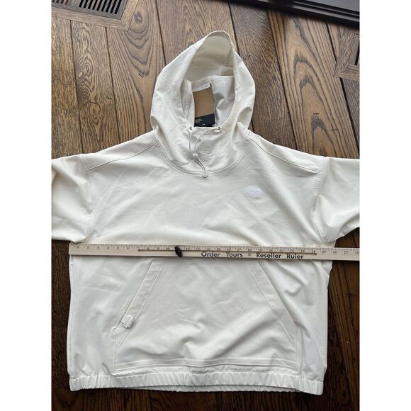 North Face Women’s Willow Stretch Hoodie White Dune Size XXL NWT - Picture 6 of 6